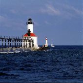 Michigan City East Pier Light